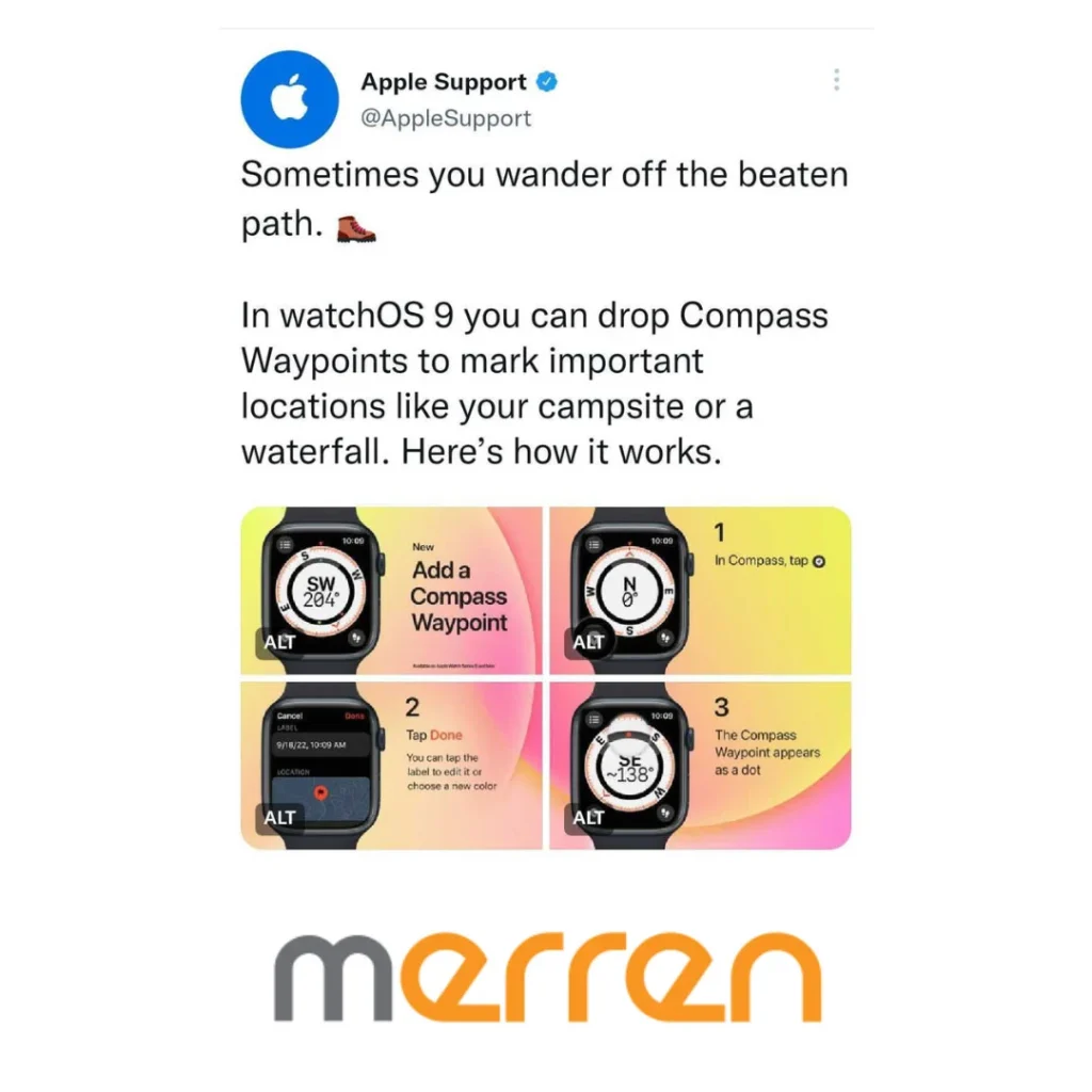 Apple's customer support on Twitter