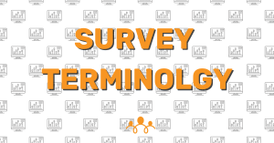 Survey terminology