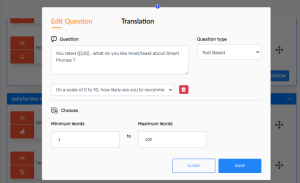 Qualitative survey
