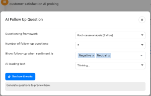 OARS framework for surveys