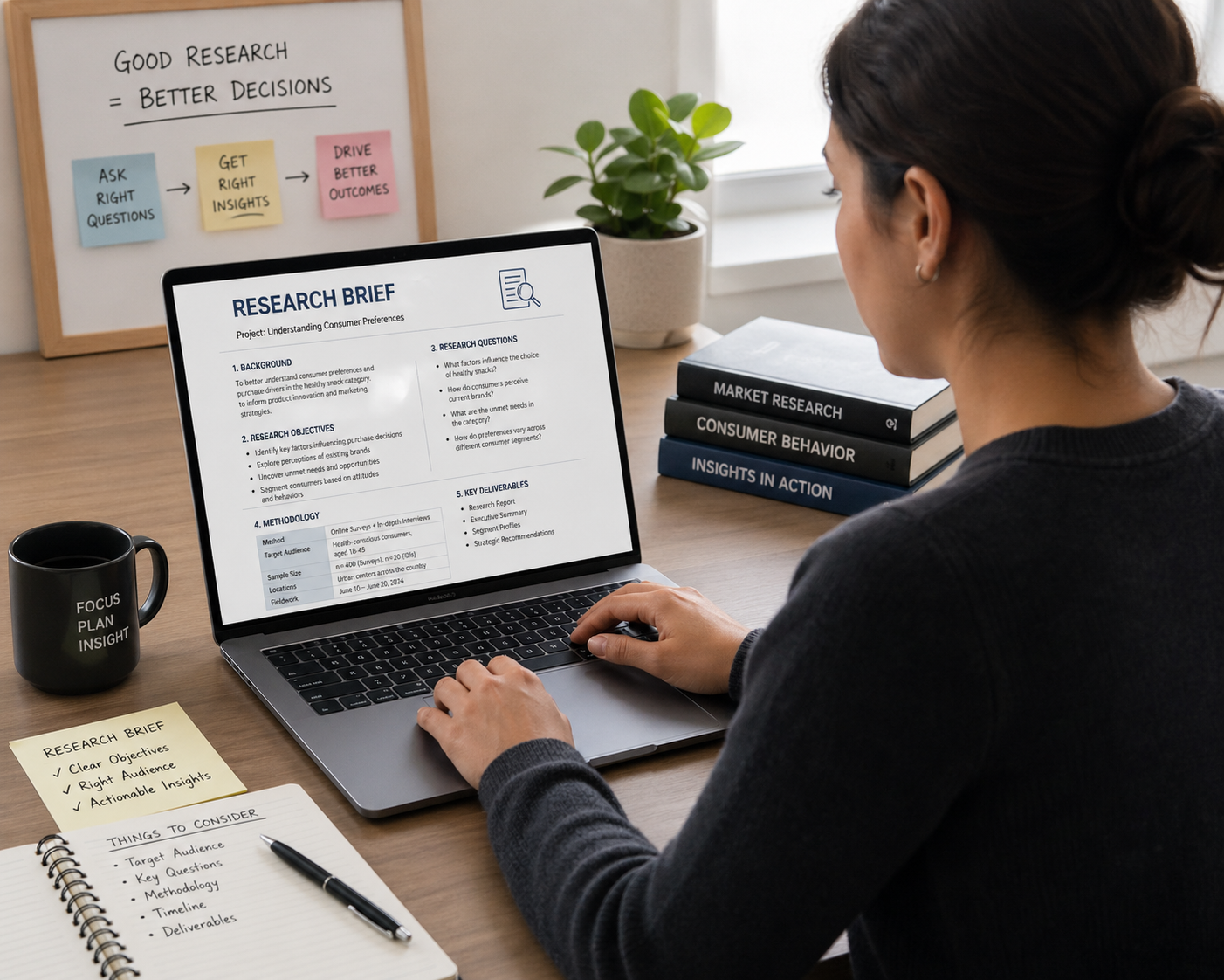 How to write market research brief